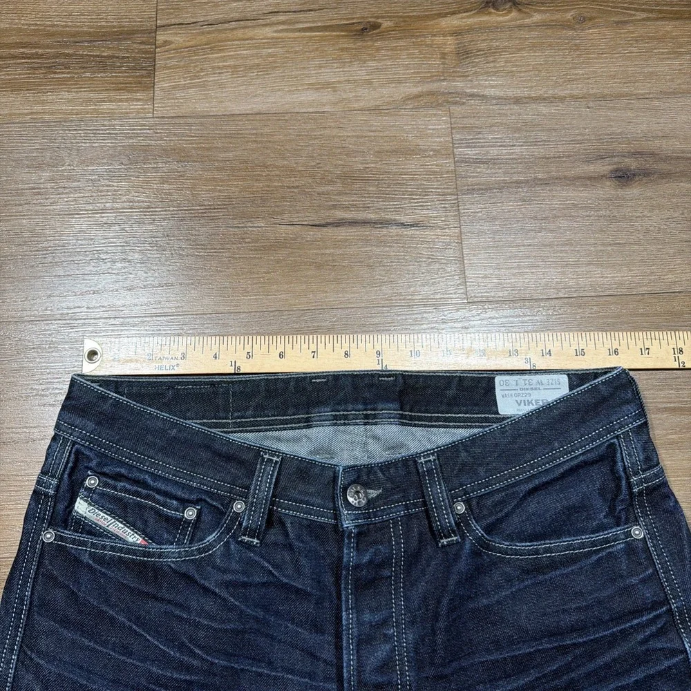 Diesel Jeans Mens 31 x 30 VIKER Regular Straight 0RZ29 Dark Blue Wash ORZ29